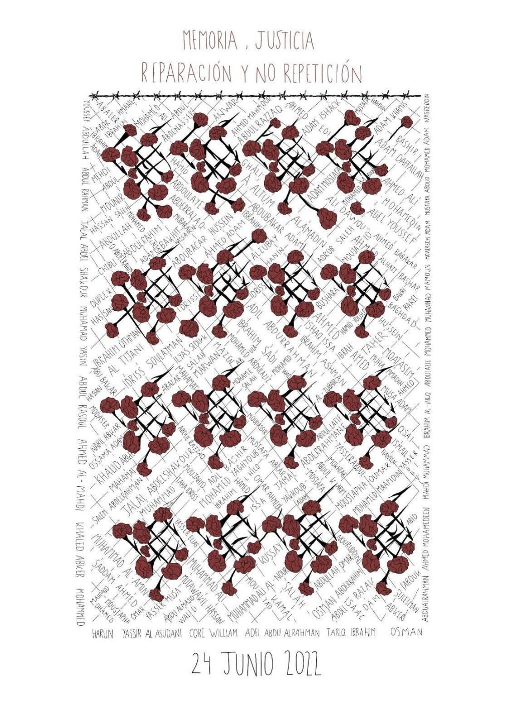 3 years of demanding Justice for the Melilla&nbsp;Massacre.